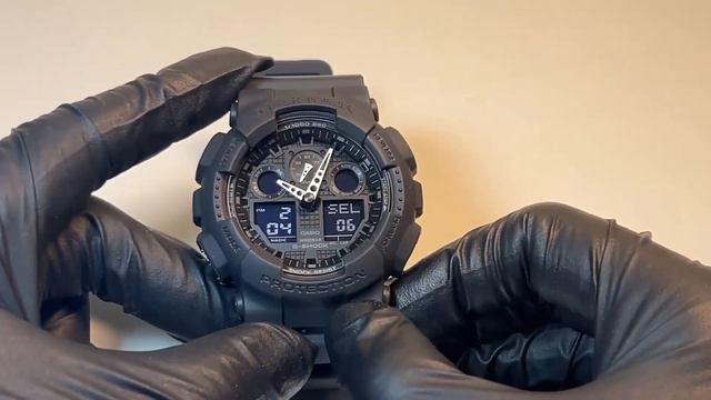 How to set a G-Shock GA-100 and all Functions Module 5081 смотреть онлайн