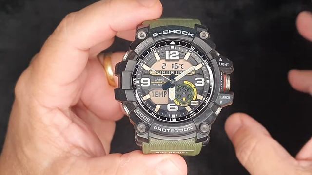 CASIO G-SHOCK MUDMASTER GG-1000 - CALIBRAR SENSOR TÉRMICO смотреть онлайн