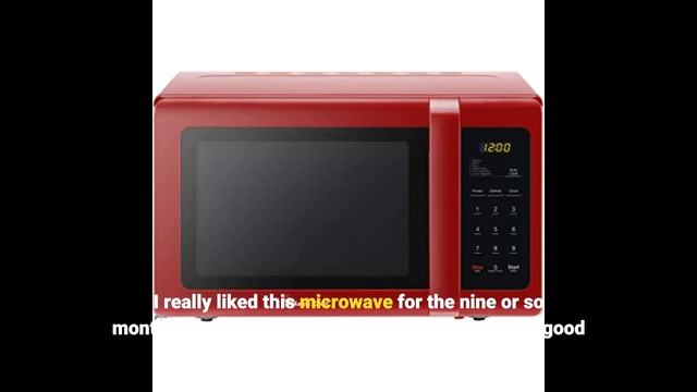 RCA RMW1112-RED 1.1 cu. ft. 1000W Microwave, Red смотреть онлайн