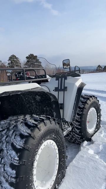 Белый ЗЭТ-Маршал #болотоход #вездеход #снегоболотоход #бездорожье #охота #рыбалка #оффроад #каракат смотреть онлайн