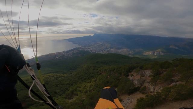 Как в мороз за три часа полета на параплане не замерзнуть? Маршрутный полет 33 км. смотреть онлайн