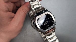 CASIO G-SHOCK DW-5600 в стальном варианте