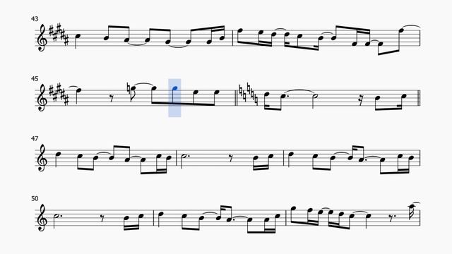 Ribbon In The Sky by Stevie Wonder. Alto sax cover смотреть онлайн