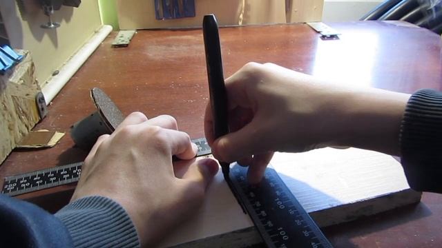 Самодельный мини шлиф станок. смотреть онлайн