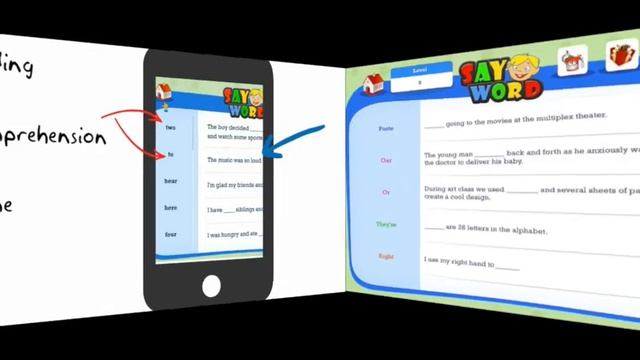 Say Word app for kids commercial смотреть онлайн