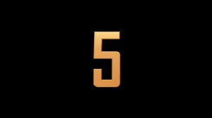Футаж  'Отсчёт времени '   Footage countdown from 10 to 1