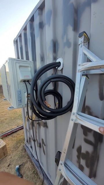 installing a mini split the easy way on a conex смотреть онлайн