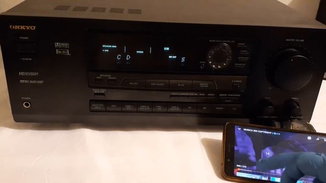ONKYO TX-DS555 5.1-CH DIGITAL RECEIVER| | With RecEQ | TESTED смотреть онлайн