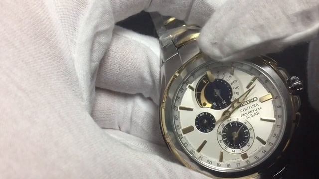 Setting The Seiko Coutura Perpetual Calendar