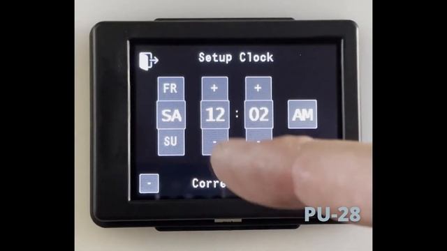Planar And Autoterm Touch Screen Controller PU-28 Instruction Video