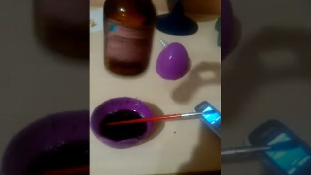 Эксперимент ложим слайм в воду на 5 минут😨 смотреть онлайн