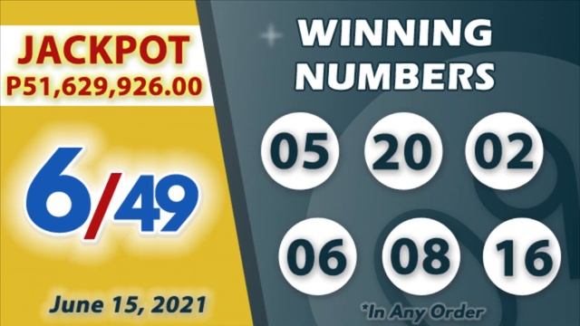 P49M Jackpot Ultra Lotto 6/58, EZ2, Suertres, 6Digit, Lotto 6/42 and Superlotto 6/49 | June 15, 202 смотреть онлайн