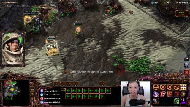 Starcraft II: Zagara Scourge Queen Revisited смотреть онлайн