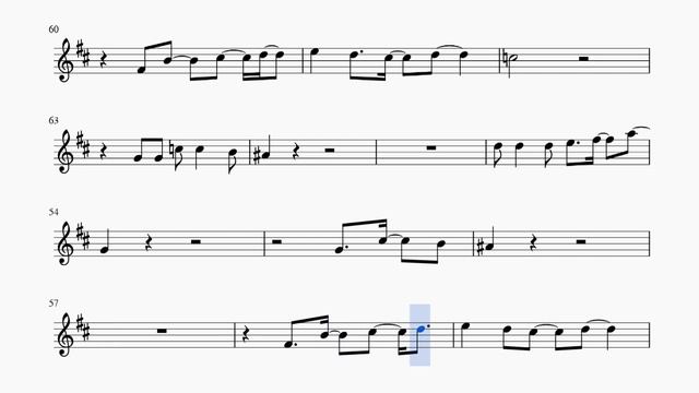 Свадебные цветы. И.Николаев - И.Крутой. Для альт саксофона смотреть онлайн