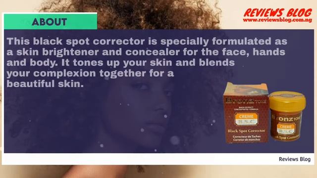 Bronze Tone Black Spot Corrector Review: Is It a Good or Bad Face Cream? смотреть онлайн