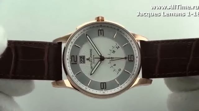 Мужские наручные швейцарские часы Jacques Lemans 1-1640D смотреть онлайн