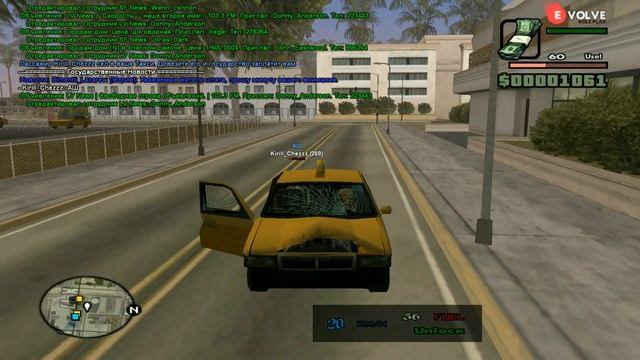 EVOLVE RP ● ТАКСИ ЗАДОМ НА ПЕРЕД ● УГАРАЕМ НАД ИГРОКАМИ смотреть онлайн