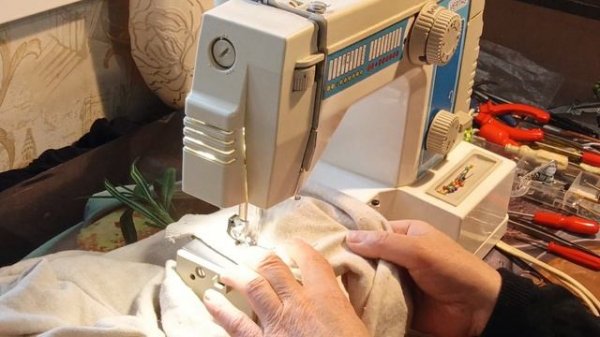 Шьем трикотаж на Веритас Фамуле