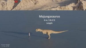 Dinosaur Size Comparison ｜ 3d Animation Comparison ｜ Real Scale Comparison (60FPS)