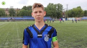 Интервью  с  капитаном команды  ”Шинник 2005” Артемом Лавренковым