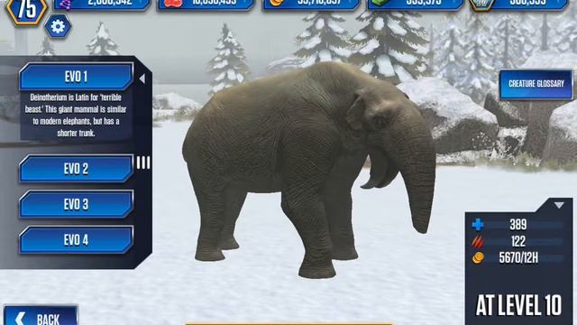 Deinotherium Level 40 смотреть онлайн