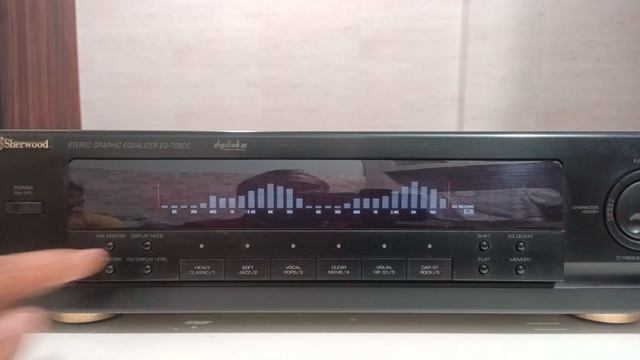SOLD | SHERWOOD | Stereo Graphic Equalizer - EQ 7080C | 8882304144 #sherwood #equalizer #inkel