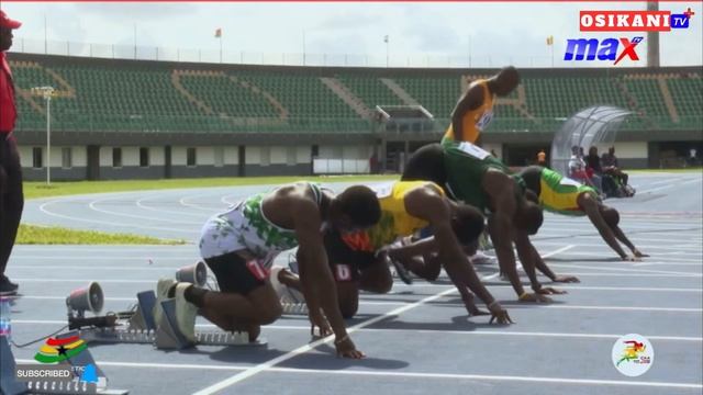CAA REGION II: MEN’S 100M RACE HEAT 1-3 🔥 GHANA & NIGERIA WINS SUPER FINISHES 🇬🇭🇳🇬 смотреть онлайн
