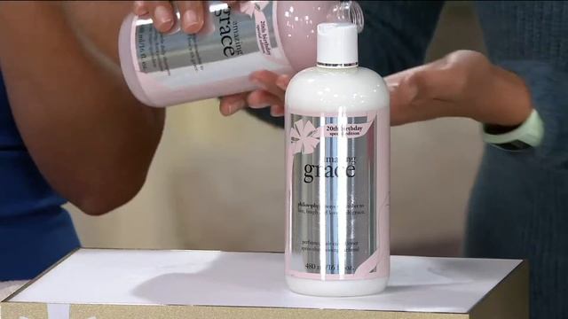 philosophy amazing grace anniversary shampoo & conditioner duo on QVC смотреть онлайн