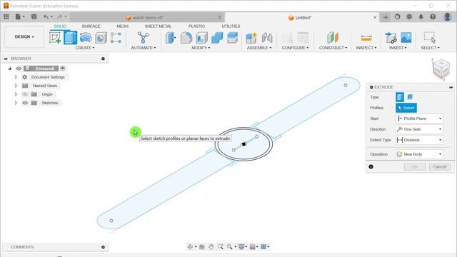 Watch design - Modelling смотреть онлайн