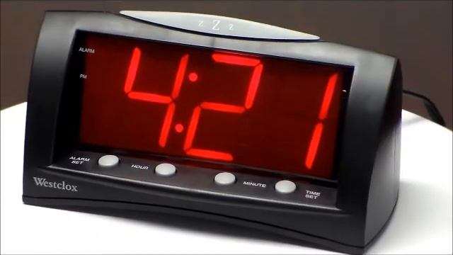 Westclox 66705 Extra Large Display Alarm Clock смотреть онлайн