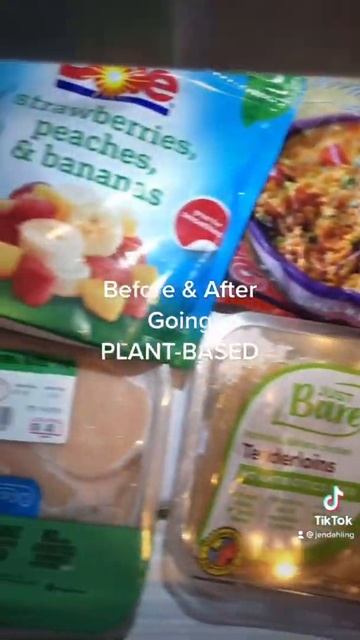 My Fridge Before & After Going Plant-Based!! смотреть онлайн