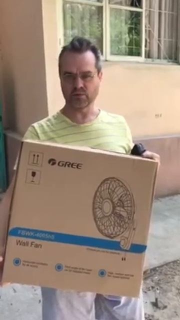 Отзыв покупателя магазина Tezz.uz на вентилятор Gree FD-4017h5 смотреть онлайн