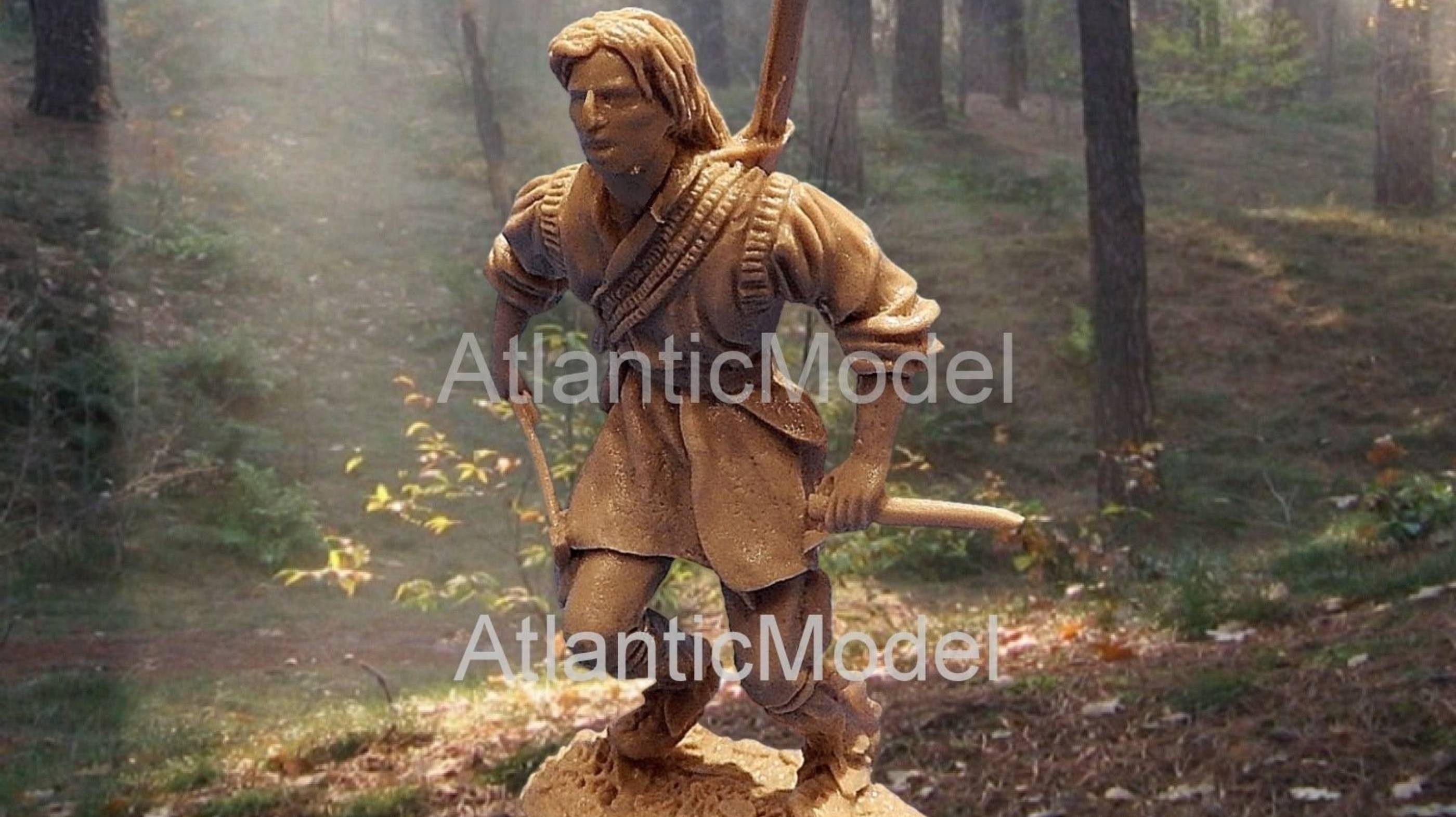 солдатики Barzso LOD Натаниэль Бампо Именная фигура (Соколиный глаз) Последний из Могикан смотреть онлайн