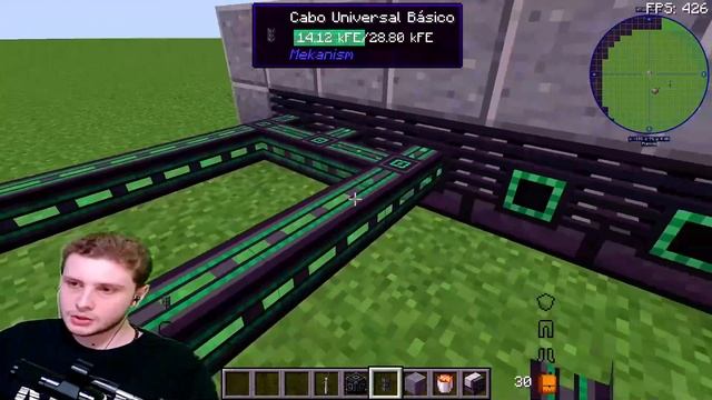 TUTORIAL - FIZEMOS DUAS GERAÇÕES DE ENERGIA DO MEKANISM #MINECRAFT смотреть онлайн