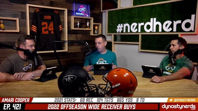 2022 Offseason Wide Receiver Buys | Dynasty Nerds Podcast - Ep. 421 смотреть онлайн