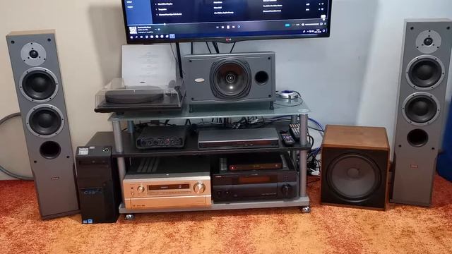 302 Dynaudio Audience 72 + Denon Avc-a1d