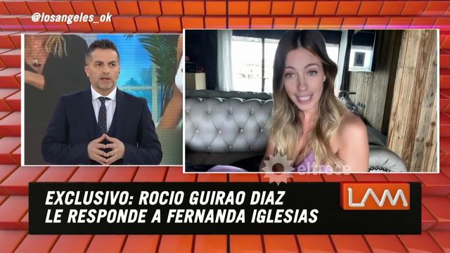 Rocío Guirao Díaz explicó por qué no quiso estar más en el programa de Pampita смотреть онлайн