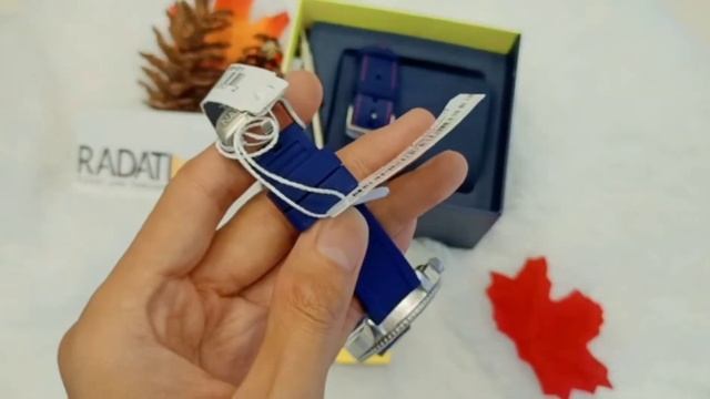 Nautica Blue Dial Blue Rubber смотреть онлайн