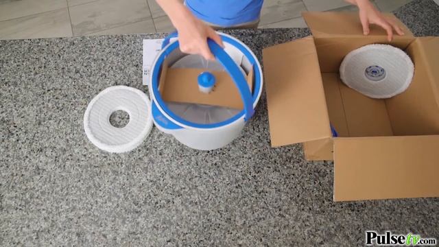 Quickie Clean Water Spin Mop System смотреть онлайн