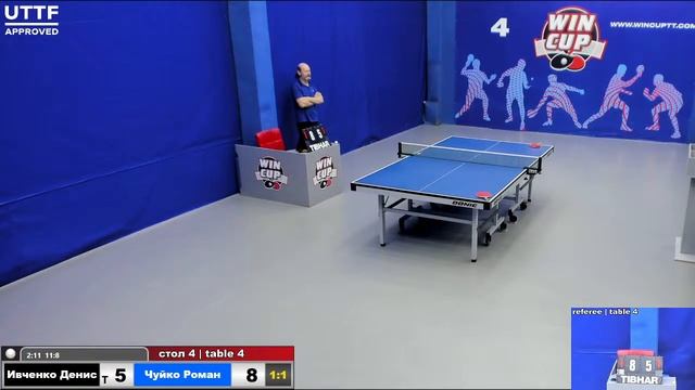 10:30 Ивченко Денис 3-2 Чуйко Роман стол 4 Юг-1 28.05.21 смотреть онлайн