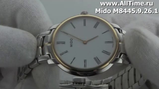 Мужские наручные швейцарские часы Mido M8445.9.26.1 смотреть онлайн