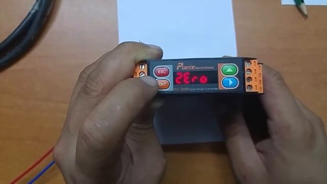 PD 20 S Loadcell CALIBRATION Setting смотреть онлайн