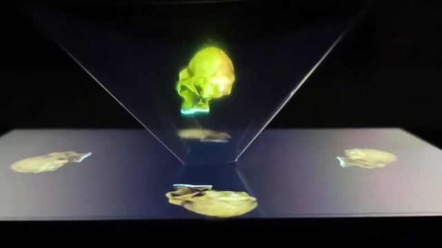 Vídeo Holograma 3D fósil museo смотреть онлайн