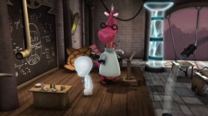 Мультфильмы   Каспер  Школа страха   Франкенштейн для Каспера   Серия 4