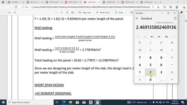 SLAB ANALYSIS AND DESIGN PART 1 смотреть онлайн
