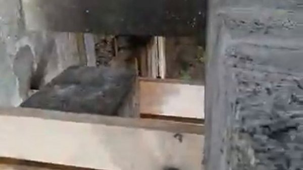 Перемычка в доме из арболита