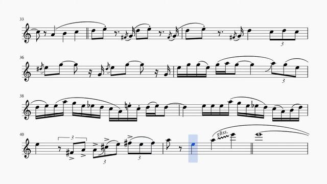 Europa by Santana. + version for alto sax смотреть онлайн