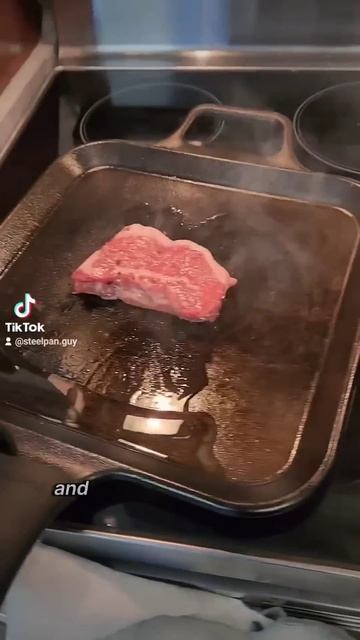 Stainless Steel VS Cast Iron steak crust смотреть онлайн
