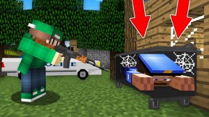 ЭТОТ ПОЛИЦЕЙСКИЙ СПРЯТАЛСЯ ОТ МЕНЯ В МУСОРНОМ БАКЕ В МАЙНКРАФТ | Риколит Minecraft