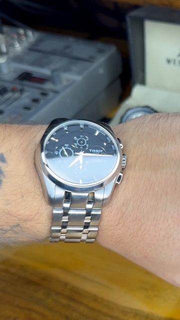 Часы Tissot Couturier Automatic Chronograph смотреть онлайн
